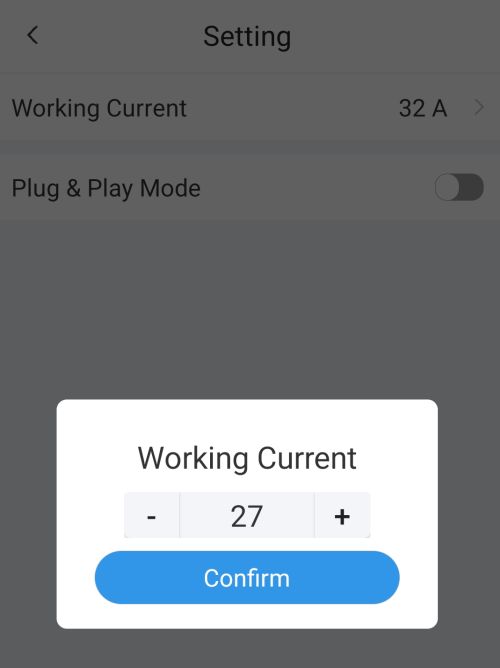 7-TEISON Smart Wallbox Type2 11kw Wi-Fi EV kabelis